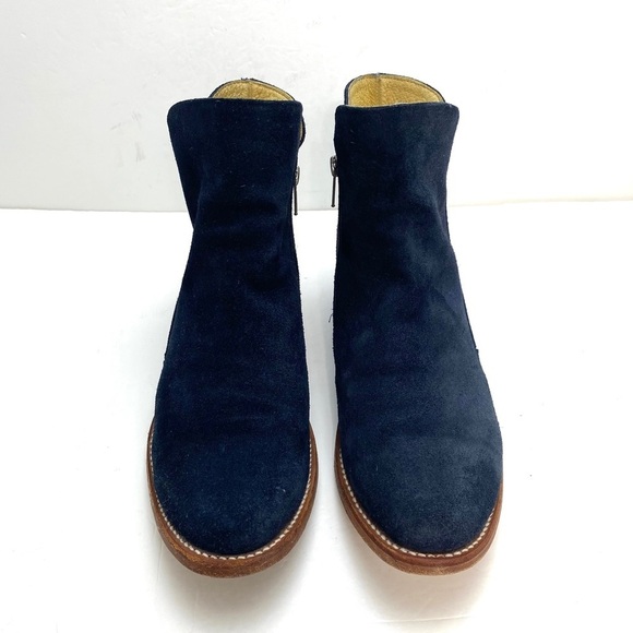MARCIANTE and Company Suede Chelsea Boot in Navy Blue Size 9.5 - Picture 2 of 12